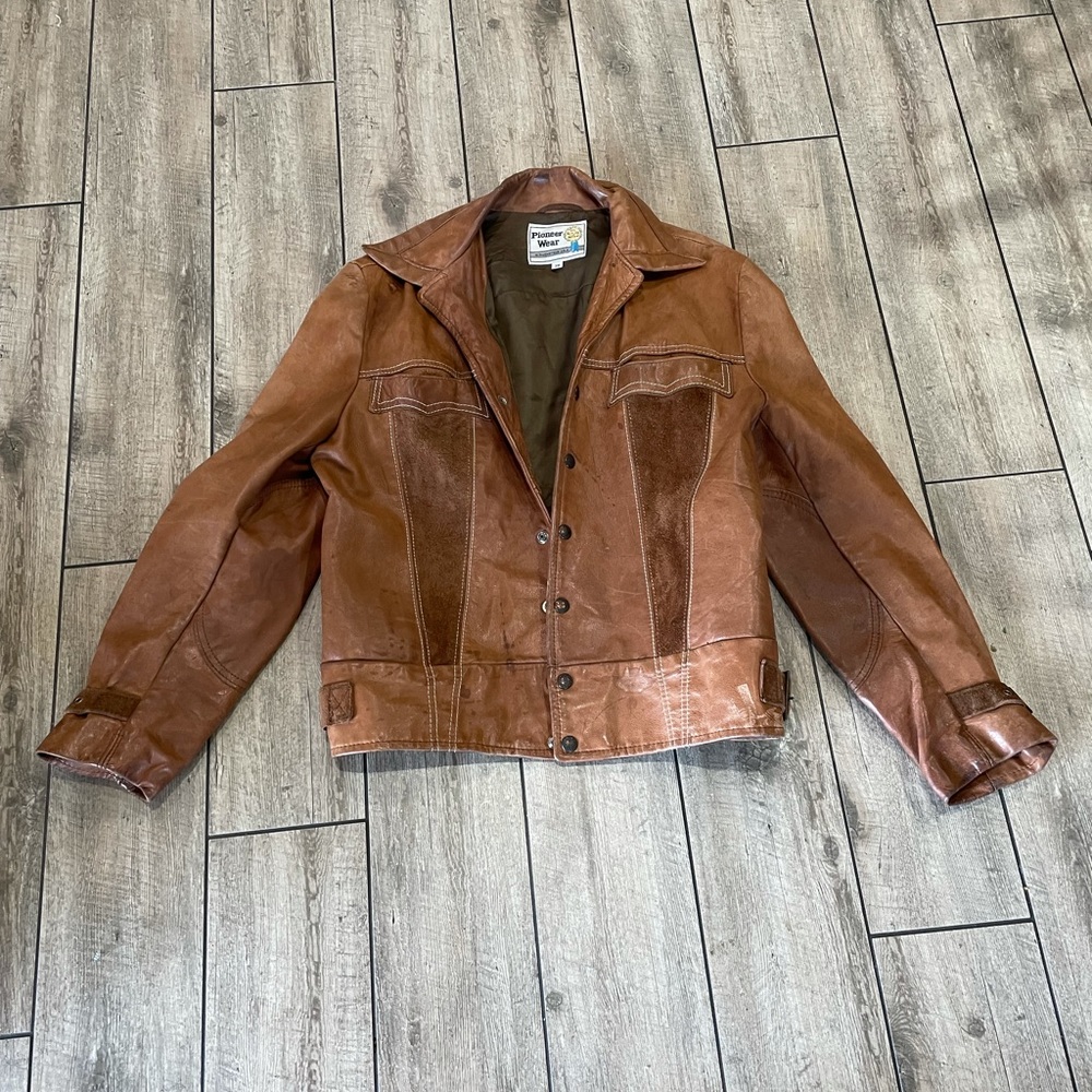Men’s leather jacket